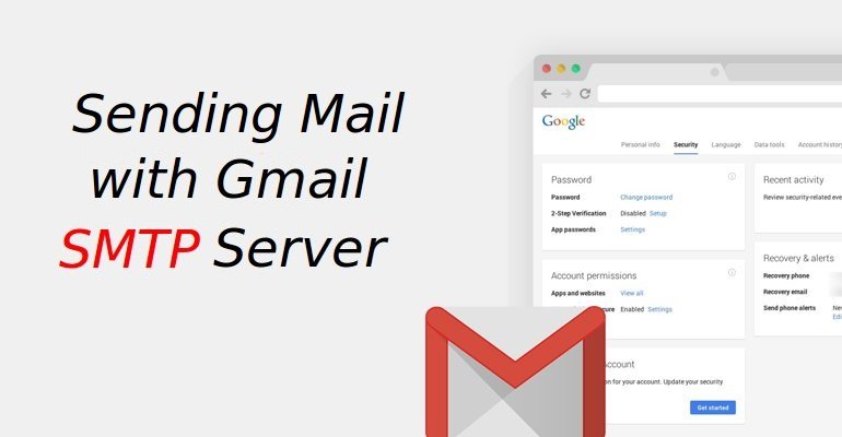 Lỗi không gửi được email qua giao thức SMTP với Gmail